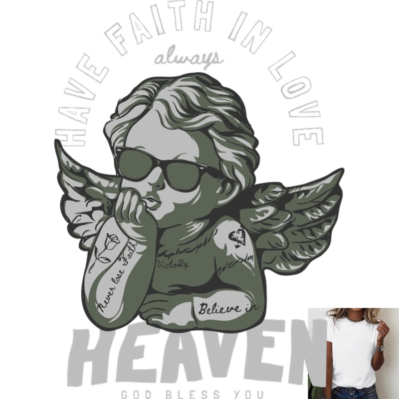 White Toner Transfer Paper - Модные солнцезащитные очки, термонаклейка с белыми