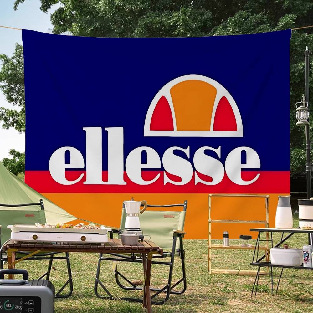 Флаг компании E-Ellesse с улуч – обзор и цена Commercial Banner Printing