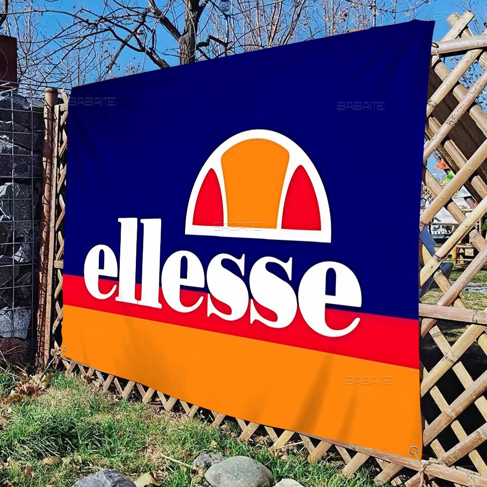 Флаг компании E-Ellesse с улуч – обзор и цена Commercial Banner Printing
