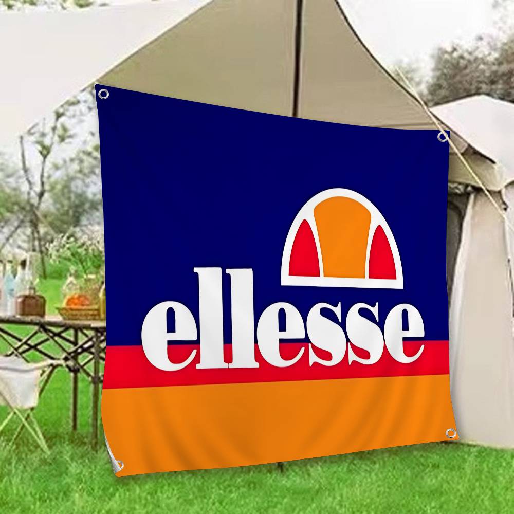 Флаг компании E-Ellesse с улуч – обзор и цена Commercial Banner Printing