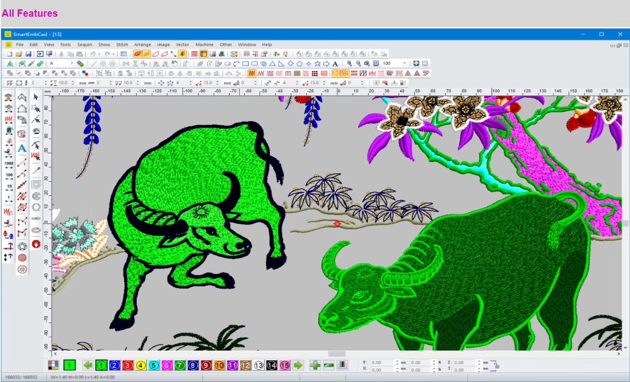 Программное обеспечение для ве – обзор и цена Embroidery Digitizing Software