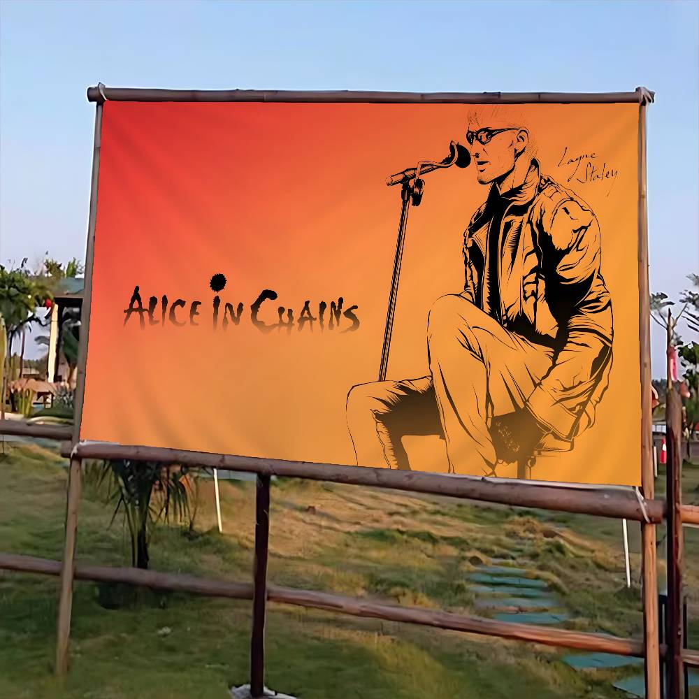 Ретро-флаг с изображением Alic – обзор и цена Commercial Banner Printing