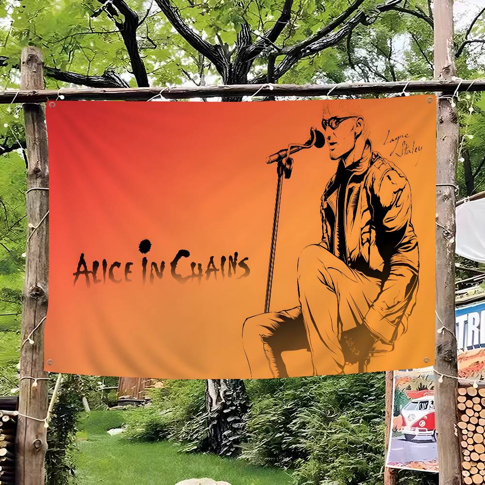 Ретро-флаг с изображением Alic – обзор и цена Commercial Banner Printing